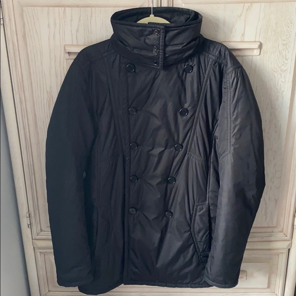 Bikkembergs - Black Caban Short Coat
